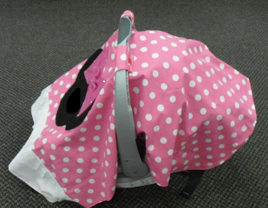 minnie mouse car seat canopy